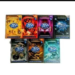 The 39 Clues Hardcover Lot Books 4-10 Set of 7 New No Cards Adventure Series New